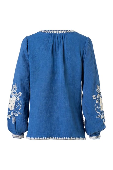 Caroline Tensen Iseo Blouse Blauw - Image 4