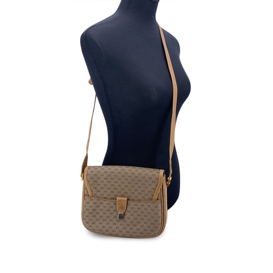 Gucci Vintage stoffen schoudertas Micro GG - Image 2