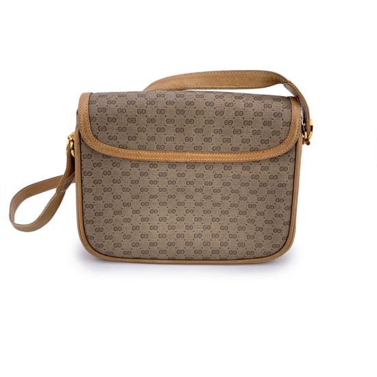 Gucci Vintage stoffen schoudertas Micro GG - Image 3