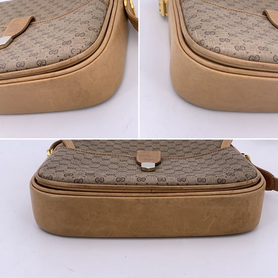 Gucci Vintage stoffen schoudertas Micro GG - Image 4