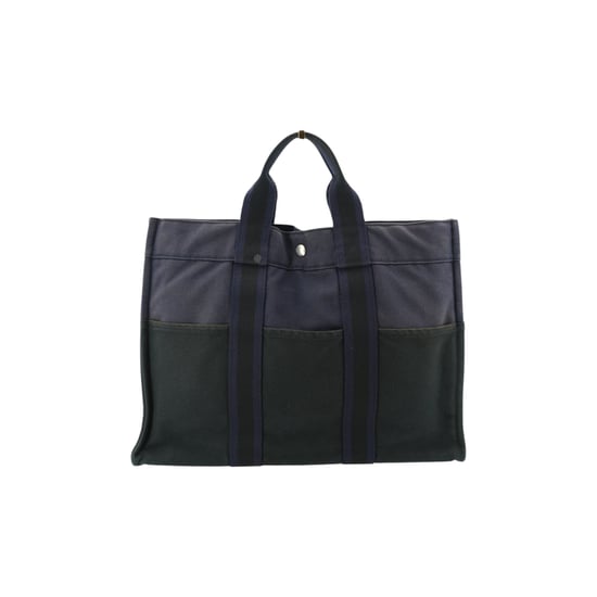 Hermes Vintage katoenen draagtas Fourre-Tout - Image 2