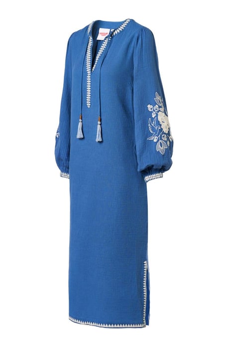 Caroline Tensen Como Jurk Blauw - Image 3