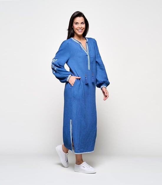 Caroline Tensen Como Jurk Blauw - Image 6