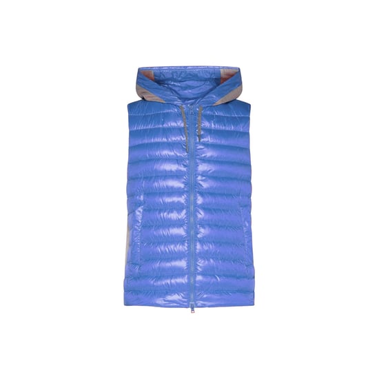 Herno Gewatteerde Bodywarmer met Capuchon en Rits - Image 1