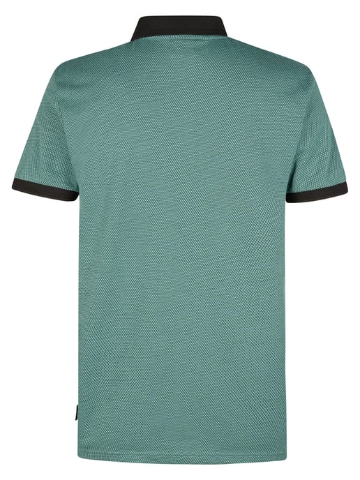 Petrol Industries - Heren Piqué polo Turbo - Groen - Image 2