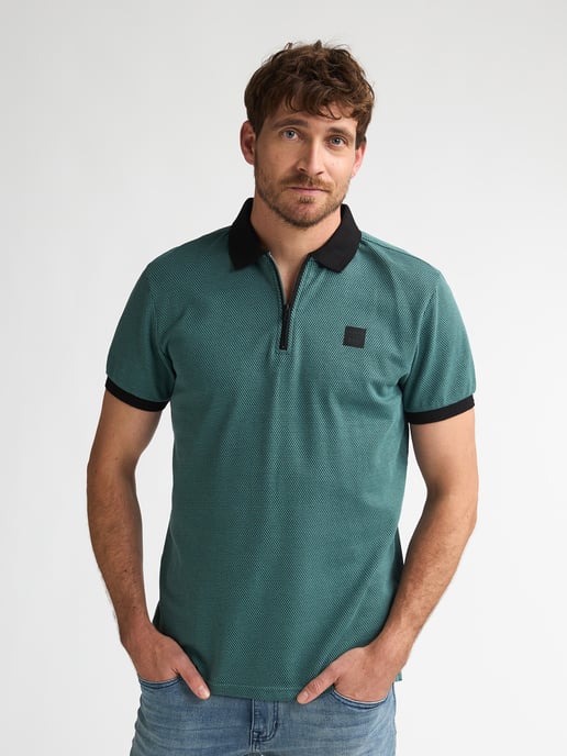 Petrol Industries - Heren Piqué polo Turbo - Groen - Image 3