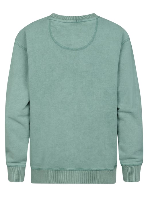 Petrol Industries - Jongens Bedrukte sweater met ronde hals Ranchero - Groen - Image 2