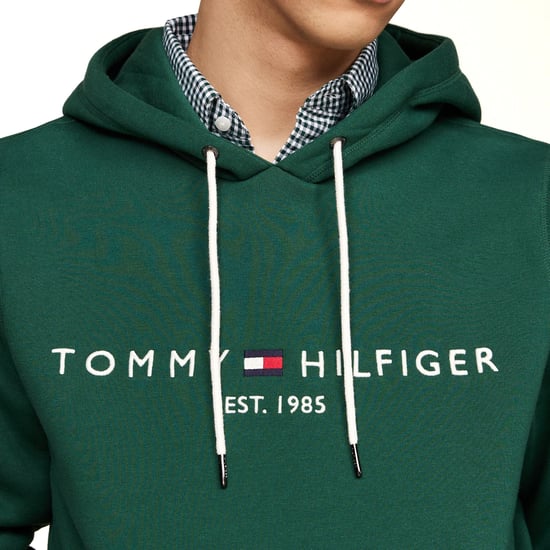 Tommy Hilfiger Hoodies Logo Hoodie Groen - Image 3