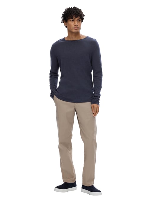 Selected Sweaters Rocks Knit Crew Neck Dark Sapphire Blauw - Image 3