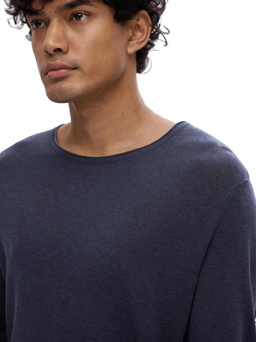Selected Sweaters Rocks Knit Crew Neck Dark Sapphire Blauw - Image 5