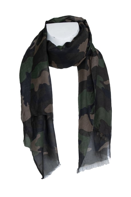 Valentino Garavani, camouflage bedrukte sjaal - Image 1