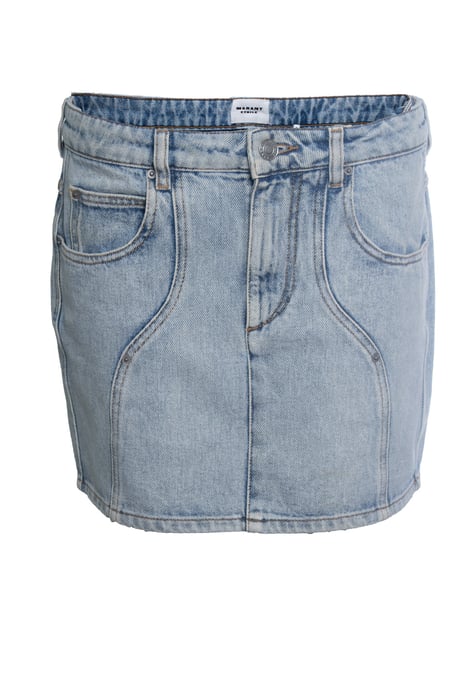 Isabel Marant, blauwe mini-denimrok - Image 1