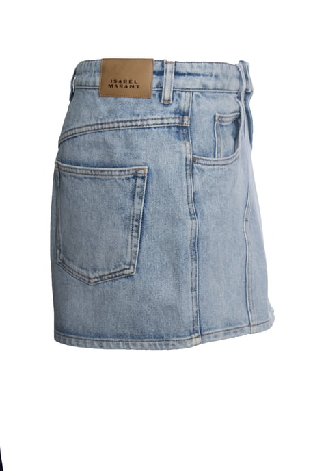 Isabel Marant, blauwe mini-denimrok - Image 4