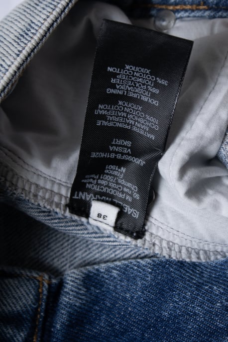 Isabel Marant, blauwe mini-denimrok - Image 6