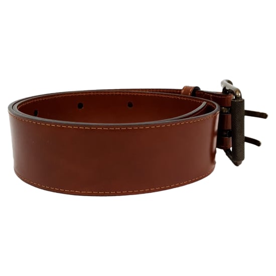 Burberry Dubbelgatenriem in Bruin Leer - Image 3