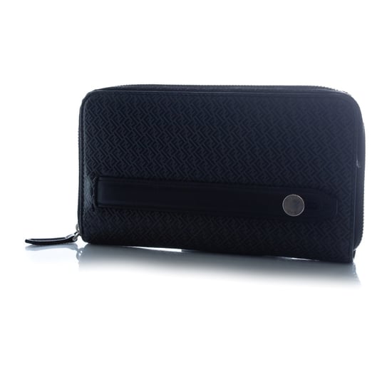 Fendi, FF print leren continentale rits clutch - Image 2