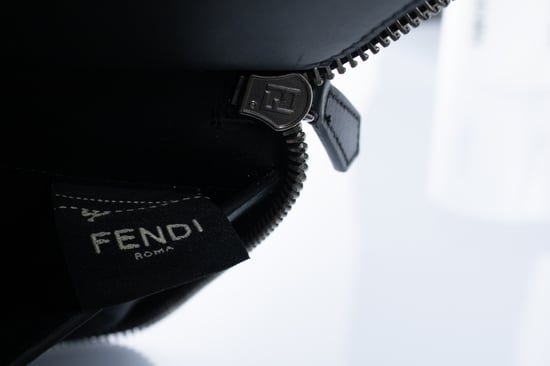 Fendi, FF print leren continentale rits clutch - Image 4