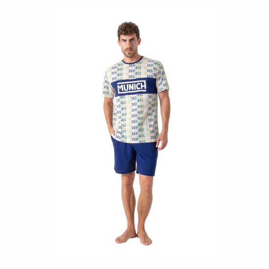 Heren Zomer Korte Pyjama's MU9 - Image 1