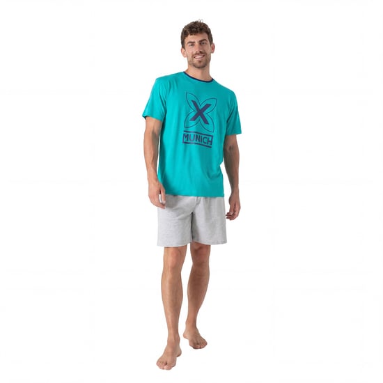 Heren Zomer Korte Pyjama's MU17 - Image 1