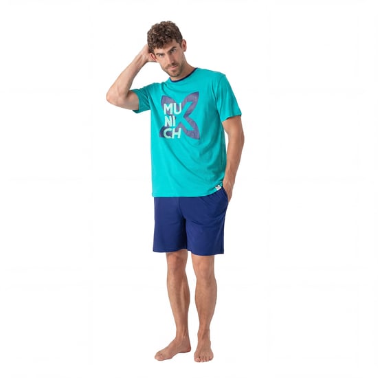 Heren Zomer Korte Pyjama's MU9 - Image 2