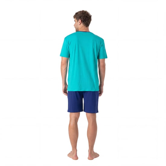 Heren Zomer Korte Pyjama's MU9 - Image 3