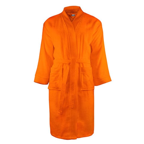 The One Towelling Klassieke badjas voor volwassenen (Oranje) - Image 1