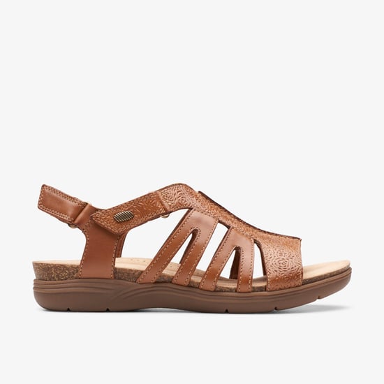 April Belle Tan Leren Sandalen - Image 1