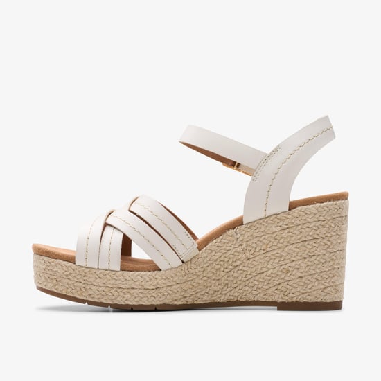 Sabina Strap Cream Leather Sandalen - Image 2