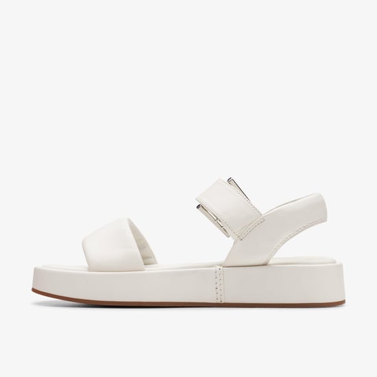 Alda Strap Off White Lea Sandalen - Image 3