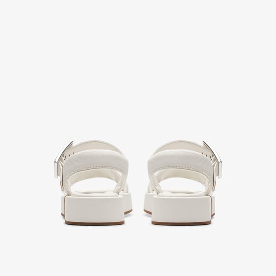 Alda Strap Off White Lea Sandalen - Image 6