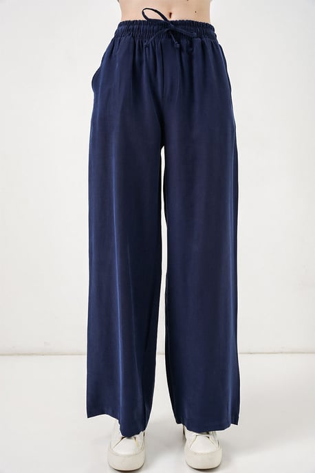 Hoge Taille Wijde Pantalon met Zak - Image 2