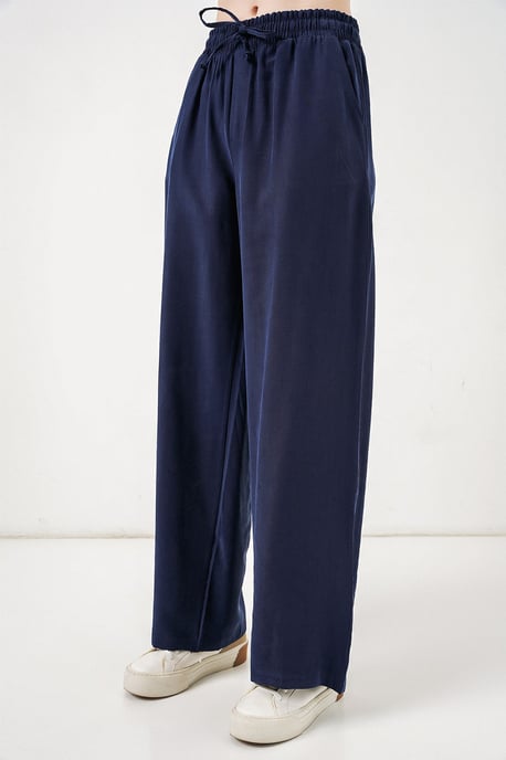 Hoge Taille Wijde Pantalon met Zak - Image 4