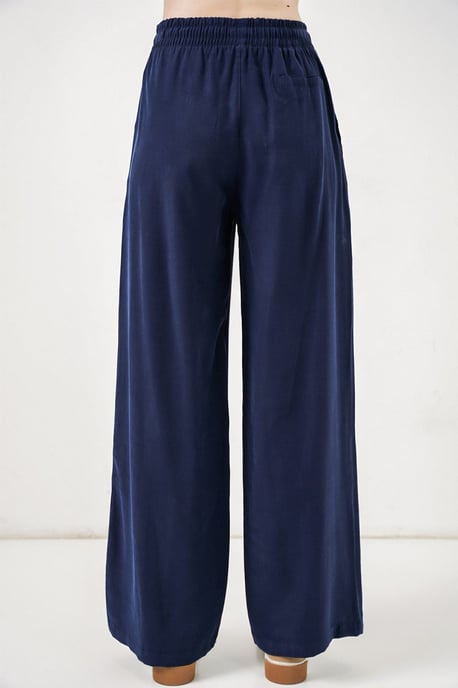 Hoge Taille Wijde Pantalon met Zak - Image 6