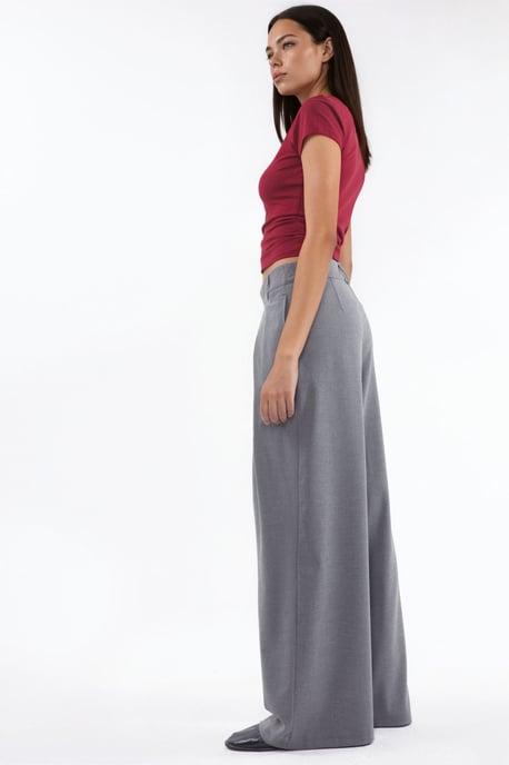 Hoge Taille Wijde Pantalonbroek - Image 2