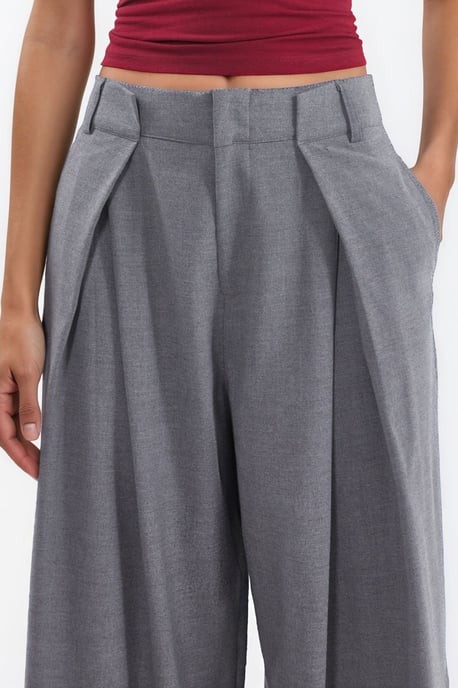 Hoge Taille Wijde Pantalonbroek - Image 4