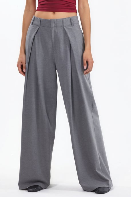 Hoge Taille Wijde Pantalonbroek - Image 5