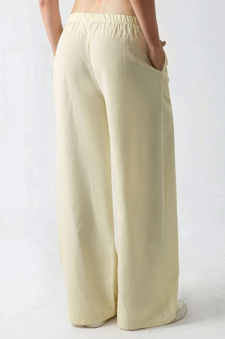 Elastische Taille Gestreepte Katoenen Loungebroek - Image 6