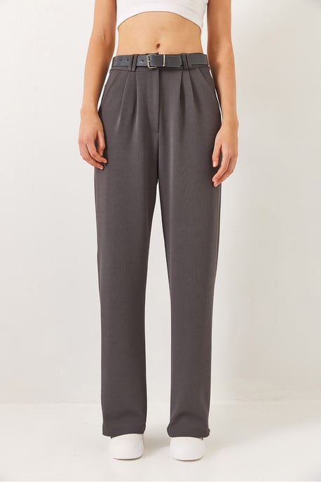 Gesp Breit Leg Tricot Broek - Image 4