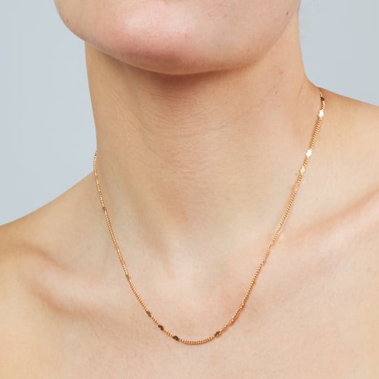 Luxenter ketting afgewerkt in 18 karaat roségoud - Fons - Image 5