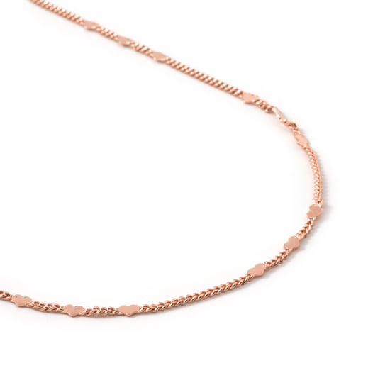 Luxenter ketting afgewerkt in 18 karaat roségoud - Fons - Image 6