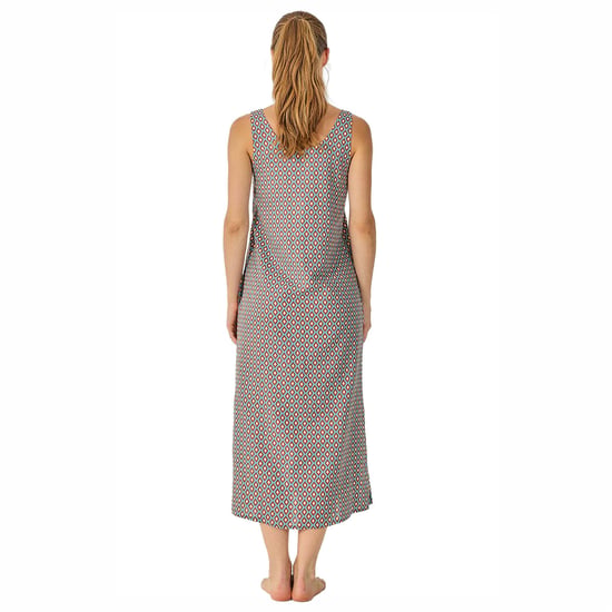 Dames Zomer Lange Mouwloze Nachtjapon JJB38 - Image 3