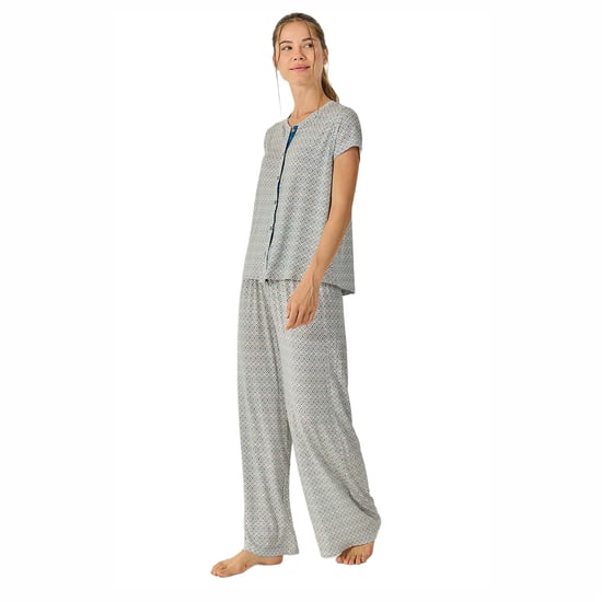 Dames Zomer Pyjama's met Flowing Lange Broek JJB28 - Image 4