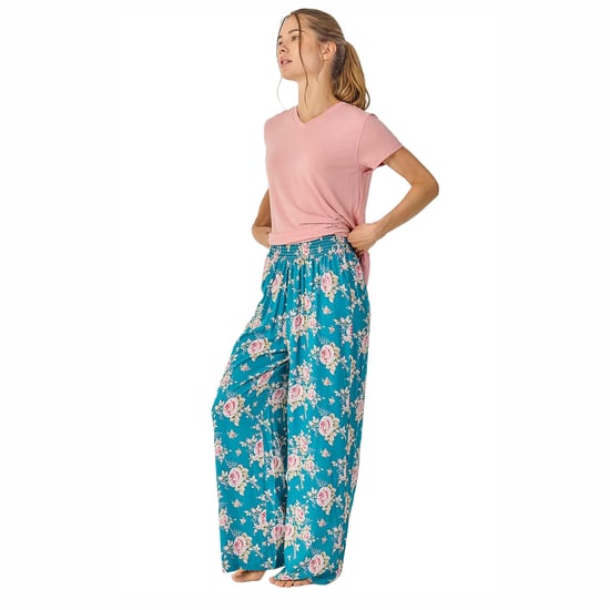 Dames Zomer Pyjama's met Vloeiende Lange Broek JJB34 - Image 4