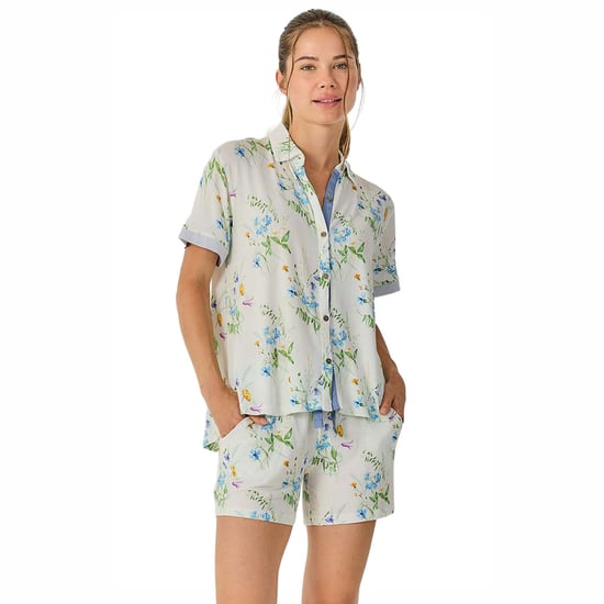 Dames Zomer Pyjama Korte Mouwen Shirt JJB17 - Image 1