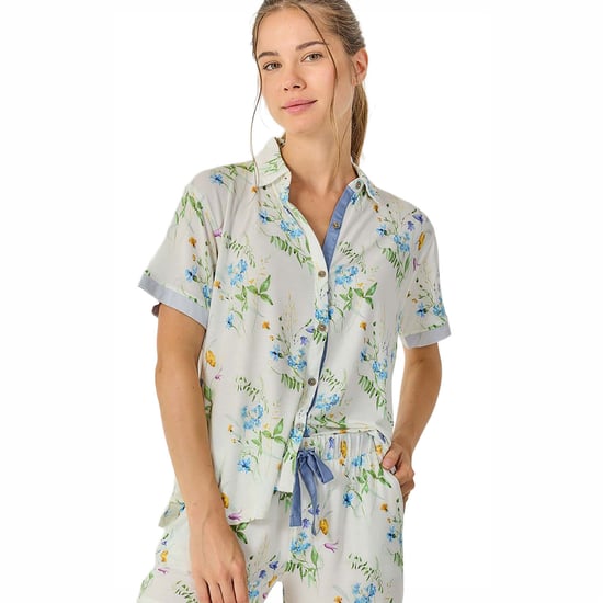 Dames Zomer Pyjama Korte Mouwen Shirt JJB17 - Image 2