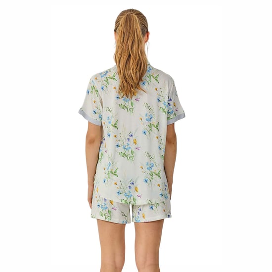Dames Zomer Pyjama Korte Mouwen Shirt JJB17 - Image 3