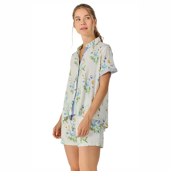 Dames Zomer Pyjama Korte Mouwen Shirt JJB17 - Image 4