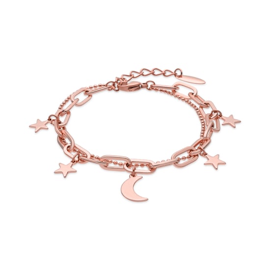 Luxenter armband afgewerkt in 18k roségoud - Darkle - Image 1