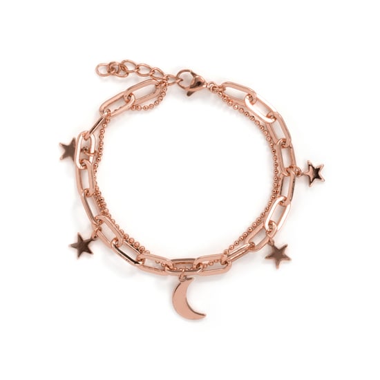 Luxenter armband afgewerkt in 18k roségoud - Darkle - Image 3