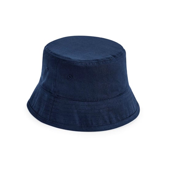 Beechfield Kinder/Kinderen Bio Katoenen Emmerhoed (Marine) - Image 1